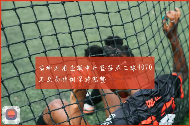 黄蜂利用全额中产签芬尼三球4070万交易特例保持完整